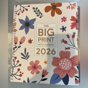 Floral 2026 Date Calendar